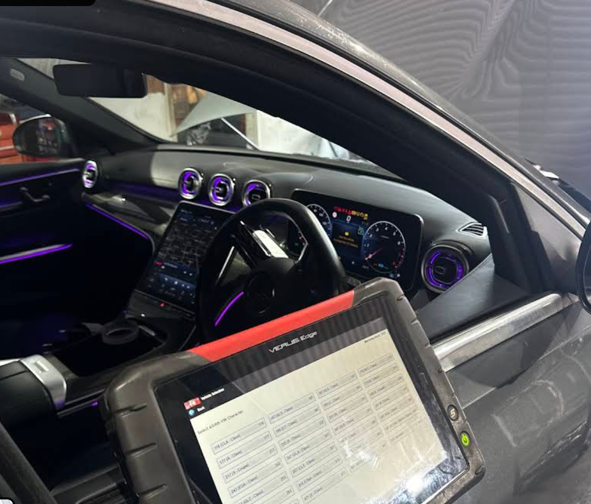 Mercedes C-Class · VIN & ECU Coding