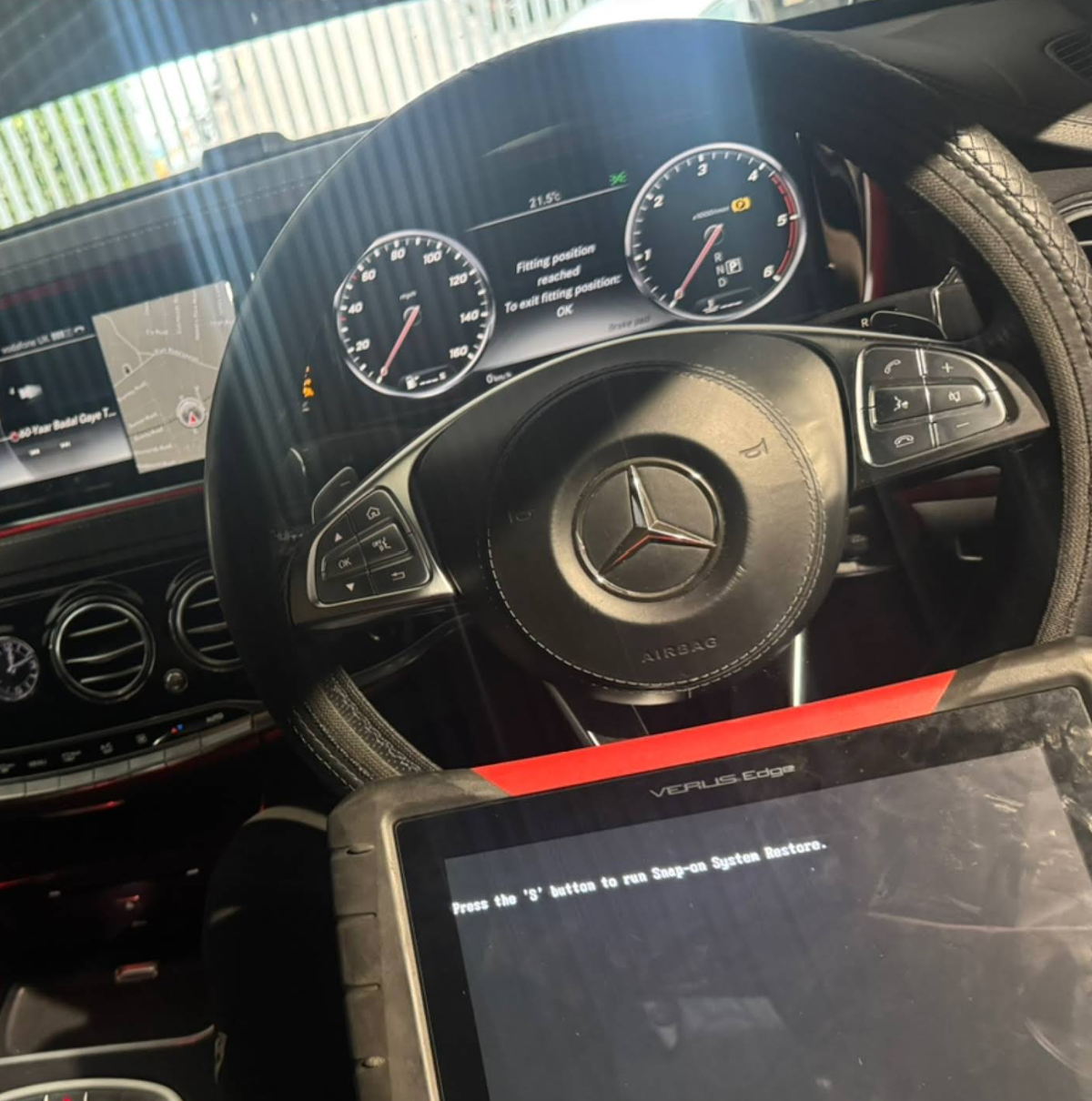 Mercedes S-Class · Snap-on Diagnostics